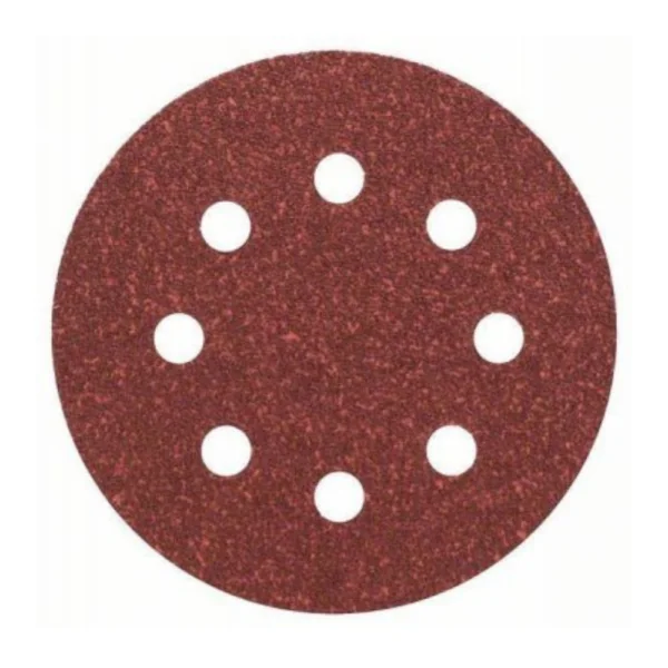 Random Orbit Sanding, Expert for Wood 115 mm, G60, 8 Holes, 5 Pack