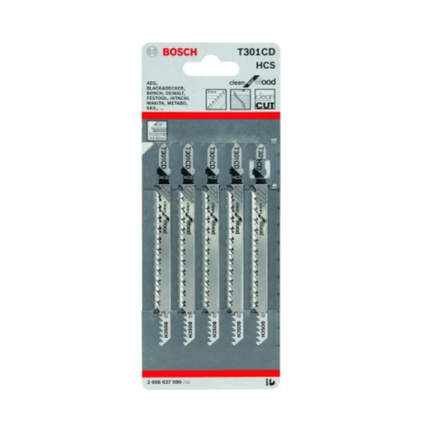 Bosch T301CD HCS Clean for Wood 5Pack