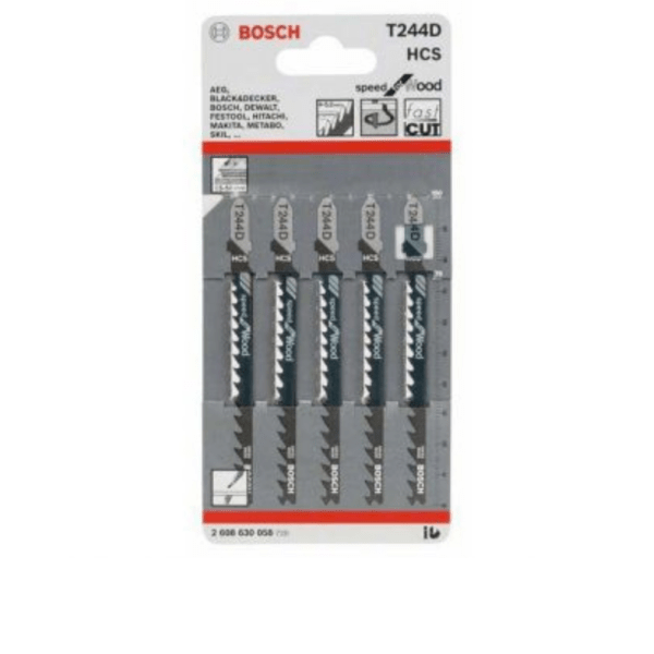 Bosch T244D HCS Speed for Wood 5Pack