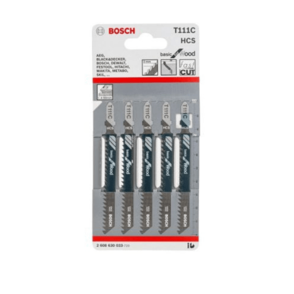 Bosch T111C HCS Basic for Wood 5Pack