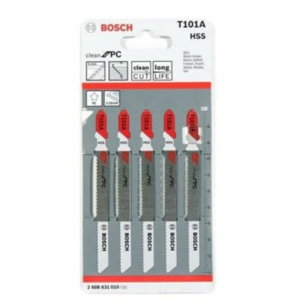 Bosch T101A HSS Clean for PC 5Pack