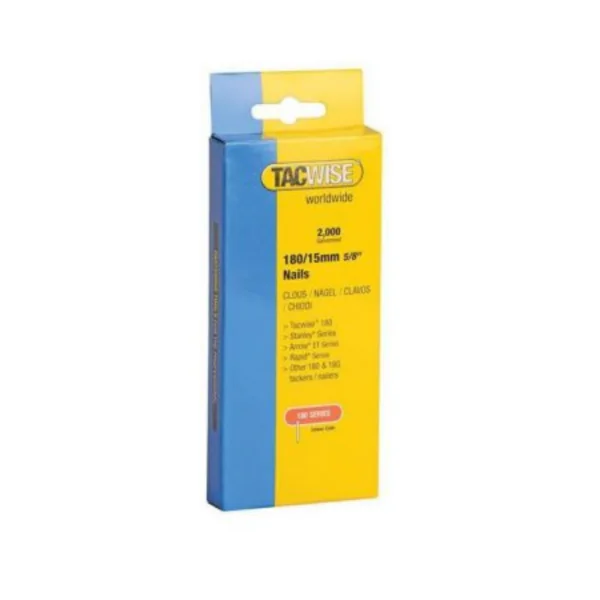 Tacwise 180 Series – Galvanised 180-15mm – 2000