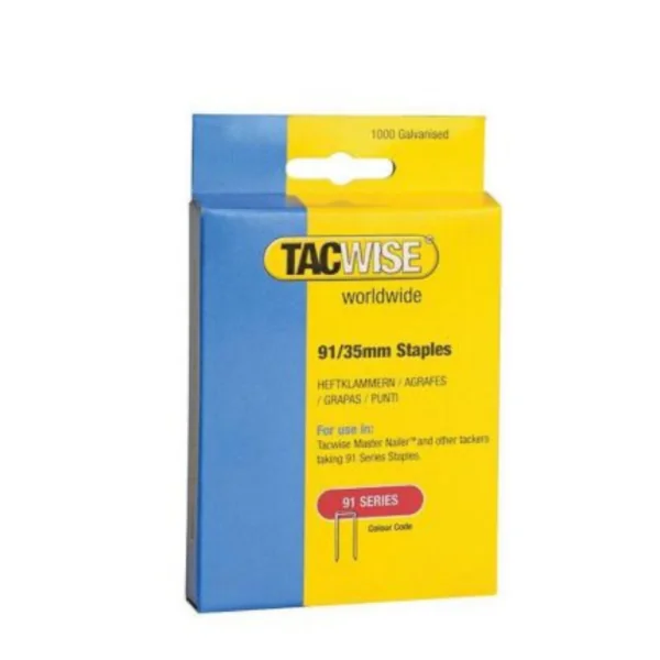 Tacwise 91 Series – Galvanised 91-35mm – 1000