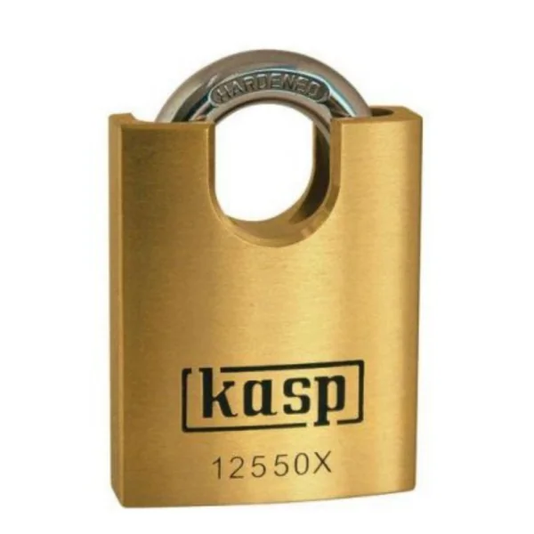 Kasp Premium Brass Padlock – 50mm – Close Shackle