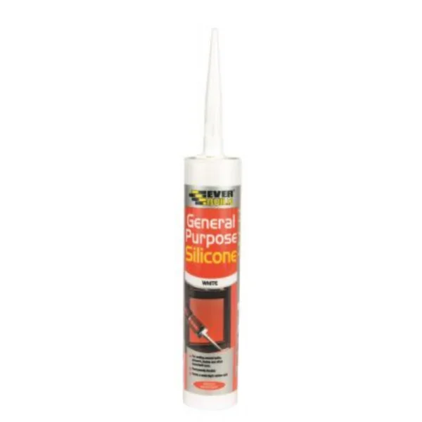 EVERBUILD GENERAL PURPOSE SILICONE WHITE 280ML