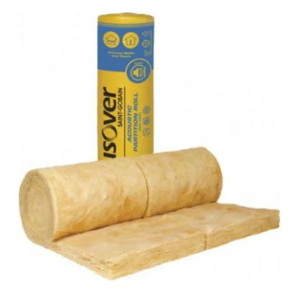 Isover Acoustic Partition Roll 2×600 x 9.17M x 100mm 11m2