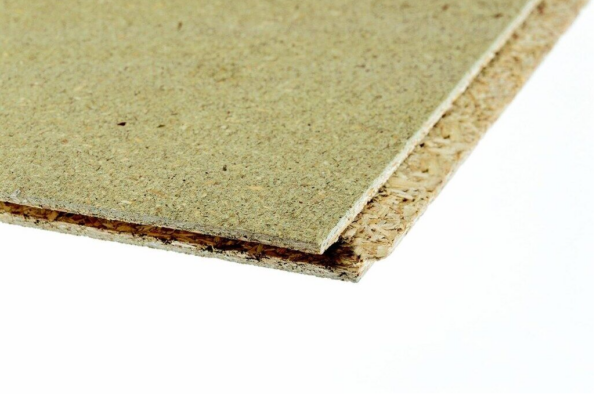 18mm 2400×600 Caber Tongue & Groove P5 MR Flooring Chipboard CPD Compliant 18TG