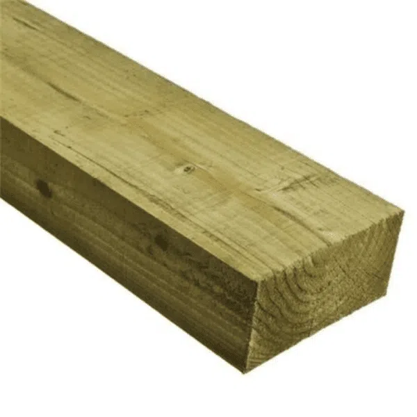3Mtr X 47 X 150mm C24 Treated Regularised KD Carcassing Timber (6 x 2)